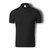 2017年夏装新款纯色POLO衫现货文化衫广告衫短袖T恤衫(黑色 M)