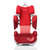 乐象儿童安全座椅 汽车安全座椅 3-12岁 可选配isofix+latch接口(红色)
