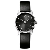 卡文克莱(CK)手表CITY系列石英表 时尚休闲情侣对表K2G21107(女款K2G23107)