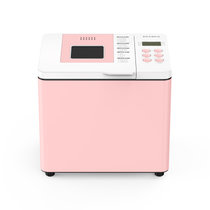 柏翠（petrus）烤面包机全自动家用早餐馒头机和面揉面机多士炉双管冰淇淋PE6600(粉色)