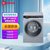 （晨色）西门子洗衣机XQG100-WG54C3B8HW银