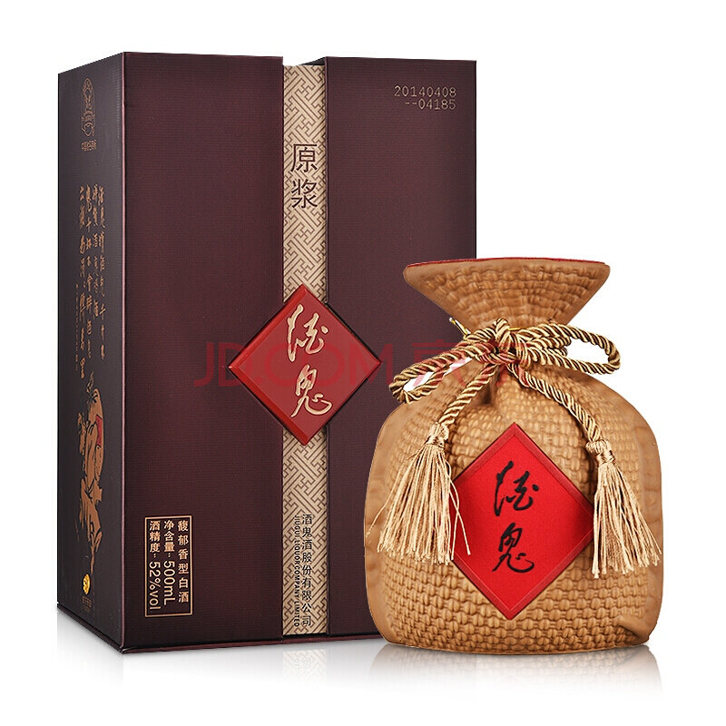 酒鬼原浆酒白酒52度500ml馥郁香型