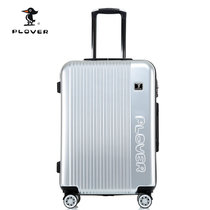 啄木鸟plover 拉杆箱万向轮旅行箱学生旅行箱商务出差行李箱 托运 24寸(银色)