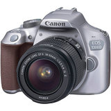 数码影音节 佳能(Canon)EOS 1300D入门级数码单反相机 佳能1300D(银色 套餐一)
