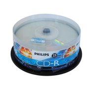 飞利浦（PHILIPS）CD-R刻录光盘（25片桶装）