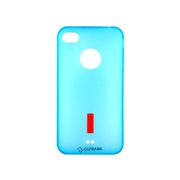 卡登仕（CAPDASE）玲珑系列iphone4保护壳（透蓝）
