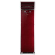 海尔（Haier）KFR-72LW/06HBQ22空调（酒红色）（套机）3P 变频 冷暖 二级能效 柜式 空调 适用面积（约31-41㎡） 宽带无氟变频技术 辅助电加热