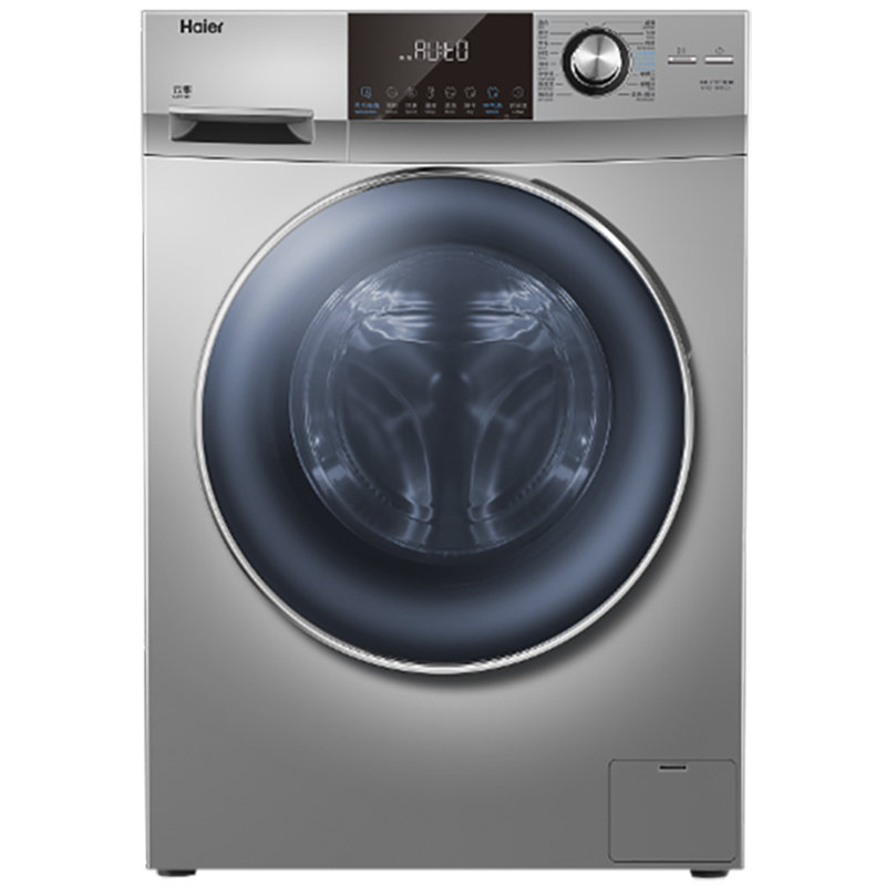 海尔(haier)g100118hb12s 10公斤家用大容量 全自动滚筒洗衣机 洗烘