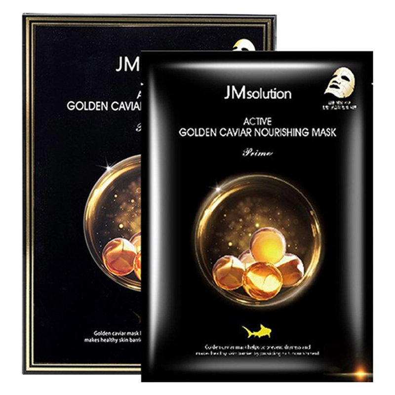 jmsolution鱼子酱面膜10片盒4盒滋润