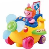 彩虹 新款 婴儿玩具 环球小飞机900314