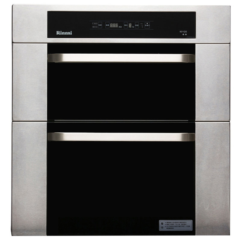 林内rinnai901qs消毒柜紫外线臭氧消毒模式智能控制数码电动锁