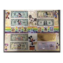 金石收藏  迪士尼美元钞纪念册（内页邮票随机发）