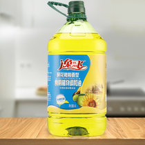 逸飞葵花橄榄油食用调和油5L家用植物油物理压榨炒菜油