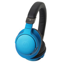 铁三角（Audio-technica）ATH-AR5BT 无线蓝牙头戴式耳机 HIFI耳机 重低音耳机 蓝色