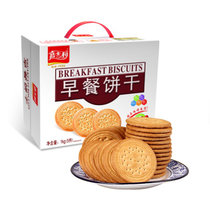 嘉士利饼干红枣味1000g 零食饼干蛋糕早餐饼