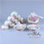 一家人 餐具套装德化陶瓷器 4.5寸27头花语馨香中餐具