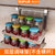 苏泊尔304不锈钢厨房DIY挂件刀架厨房挂架置物架厨卫用品调(双层调料架（不含不锈钢挂杆）)