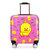 定制20寸儿童拉杆箱18寸登机箱男女旅行箱万向轮密码箱拖箱行李箱(粉红色)