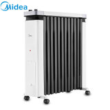 美的（Midea）NY2212-18C油汀取暖器电暖器暖风机浴室办公室家用节能大功率电暖气 电暖炉烘衣机速热(油汀加热)