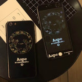 亿和源苹果7手机彩膜iPhone6/7plus彩膜钢化膜i6/6splus手机贴膜前膜后壳(6/6s--Aape（前膜后壳）)