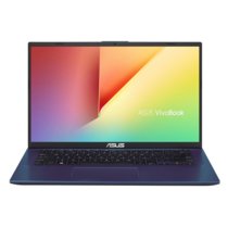 华硕（ASUS）顽石锋锐版Vivobook V4000FJ 14英寸三面窄边框超轻薄游戏本 笔记本电脑 定制(蓝色 8G 256G固态)