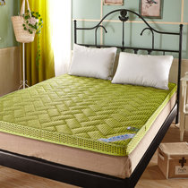 奢派家纺竹炭立体床垫床褥子舒适款榻榻米地铺可折叠学生床垫宿舍加厚不易变形(绿色 1.5*2.0米床)