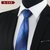 现货领带 商务正装男士领带 涤纶丝箭头型8CM商务新郎结婚领带(A112)