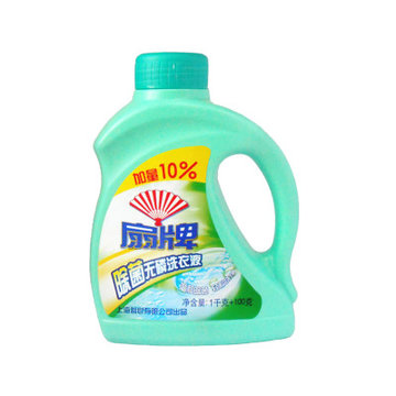 扇牌 除菌无磷洗衣液 1kg 100g