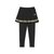 Skechers斯凯奇童装女童打底裤2022新款外穿中大童紧身裤L122G026(L122G026-0018 130cm)