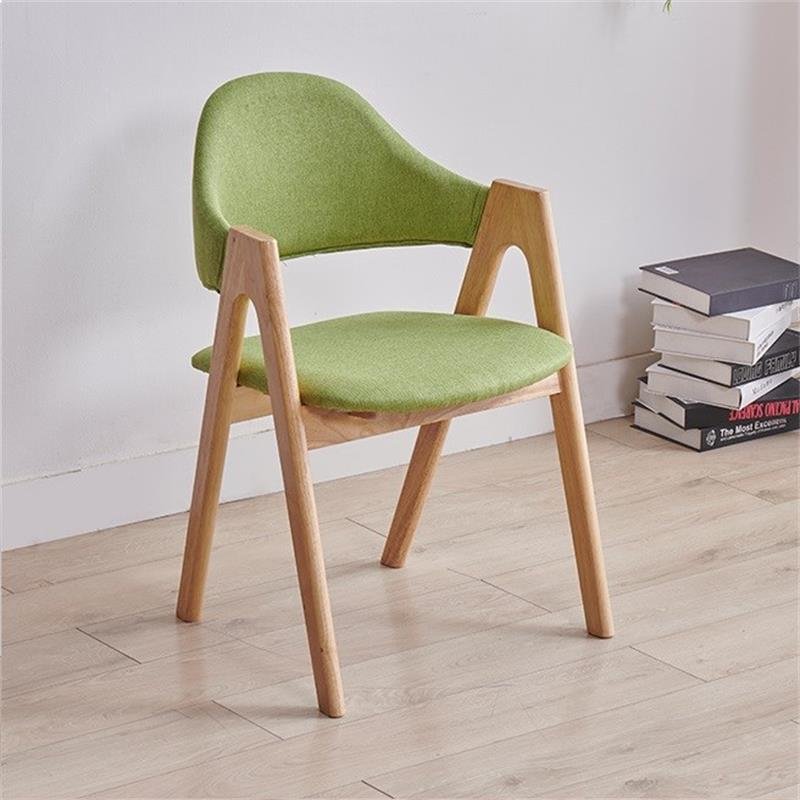 虎源萨尚实木休闲桌椅现代简约北欧桌椅餐桌椅实木阅览桌书画桌实木