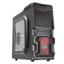 酷冷（CoolerMaster）杀破狼（RC-K500-KWN1）游戏机箱（前置USB3.0/侧透）黑色