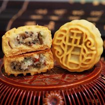 迷你水果小月饼广式凤梨莓哈密瓜板栗黑芝麻五仁豆沙月饼礼盒