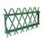 俊采云JCY01不锈钢仿竹竹节护栏庭院户外篱笆围栏栅栏花园草坪菜园60cm高（单位：米）(绿色 JCY01)