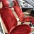 嗨车族 毛绒汽车冬季坐垫 毛垫座垫套 保暖舒适LD901(玫瑰红)
