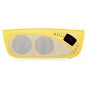 耳神ER1319 1.0声道便携式mini数码音箱（黄色）【真快乐自营 品质保障】ER1319支持SD卡、USB以及FM调频
