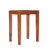 木巴新中式茶水桌椅组合全实木牛角椅阳台桌椅三件套户外家具(小茶几CJ184 包邮送至楼下（乡镇不派送）)