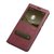 木木（MUNU）华为 Mate9 MHA-AL00 手机套 保护套 手机保护套 翻盖商务皮套 支架皮套 智能双开保护套(酒红)