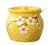 日式调料盒陶瓷装盐罐单个辣椒油罐猪油罐家用带盖调味罐放盐家用(380ml黄色（送小勺）)
