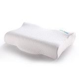 SINOMAX赛诺4d慢回弹记忆棉枕头记忆枕头枕芯助睡眠护颈椎保健枕(米白 默认)