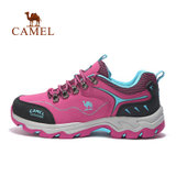 CAMEL骆驼户外女款徒步鞋 防滑低帮系带女款徒步鞋 A73330633(梅红 35)