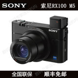 索尼（SONY）专业数码相机DSC-RX100 V黑卡相机 RX100M5(黑色)