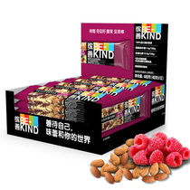 BE-KIND树莓奇亚籽腰果坚果棒40g*12 坚果能量棒