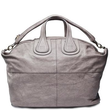 givenchy纪梵希女式羊皮手提包(灰色)