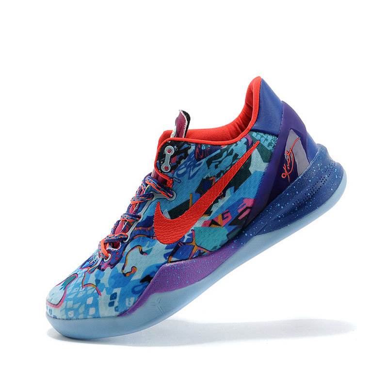 耐克nike kobe 8 科比8代篮球鞋 阴阳版 鸳鸯鞋 635438-800(43)