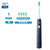 飞利浦（Philips）声波震动成人电动牙刷家用充电式牙刷2431(蓝色+4刷头)