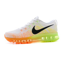 Nike/耐克 FLYKNIT AIR MAX男女 彩虹编织气垫跑步鞋休闲鞋620469-001(620659-100 36)
