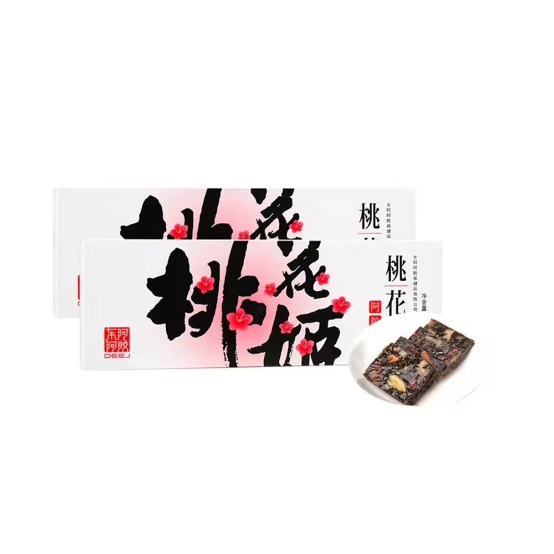 东阿阿胶 桃花姬阿胶糕75g*4盒即食固元膏【图片 价格 品牌 报价】-真