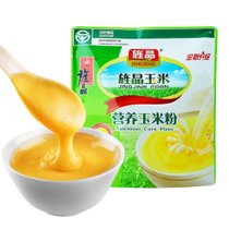 旌晶营养玉米粉 玉米粥冲泡即食冲饮代餐粉 玉米糊 400克10小袋装(营养玉米粉 营养玉米糊)