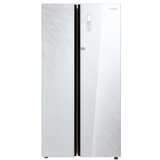 美的冰箱BCD-535WKGZM流纱白 对开门冰箱 一级能效