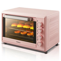 康佳（KONKA）KAO-K42 电烤箱 家用一机多能  42L大容量 精准控温